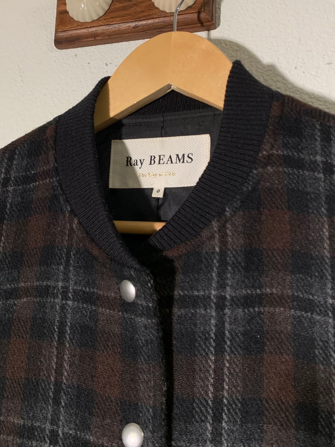 레이빔즈 체크 패턴 ma1 상품이미지2