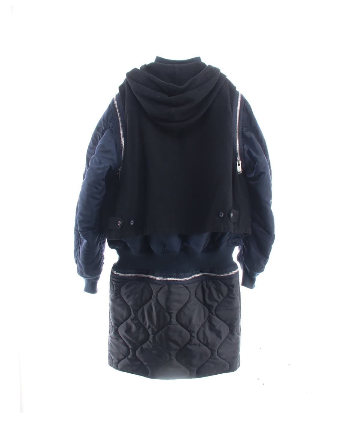 언더커버 x 알파 인더스트리 도킹 울 슈링크 MA-1 상품이미지2