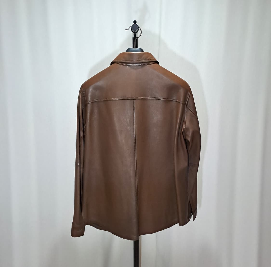 (택포) 마시모두띠 양가죽 아우터 셔츠형 자켓 95-100 B685 상품이미지5