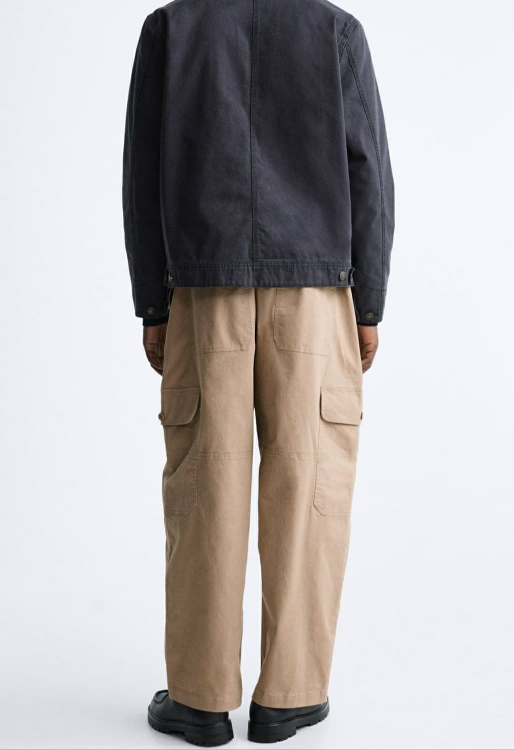 자라 와이드 카고 팬츠 상품이미지3