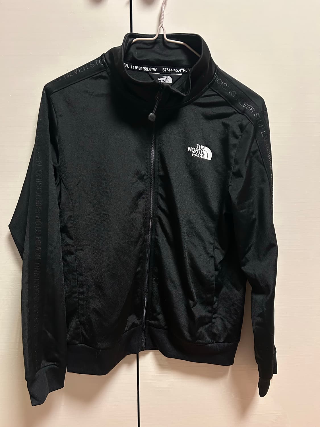 노스페이스 집업 자켓 150 블랙 상품이미지1