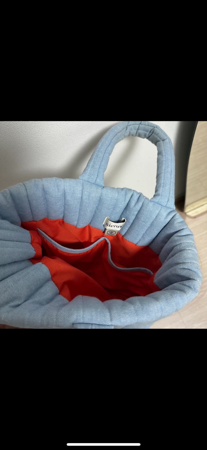 시엔느 데님패딩백 상품이미지3