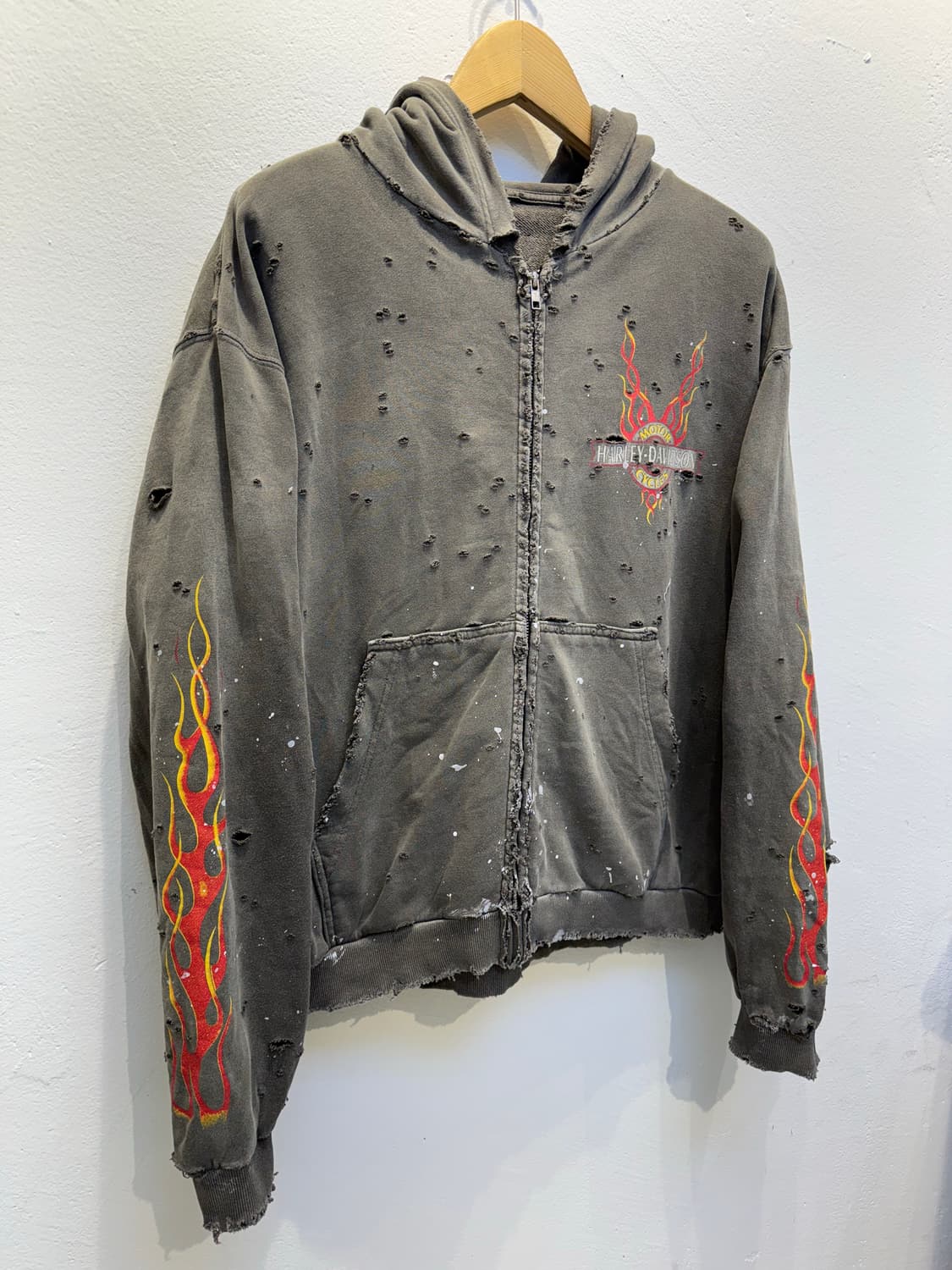 빈티지 후드집업 상품이미지4