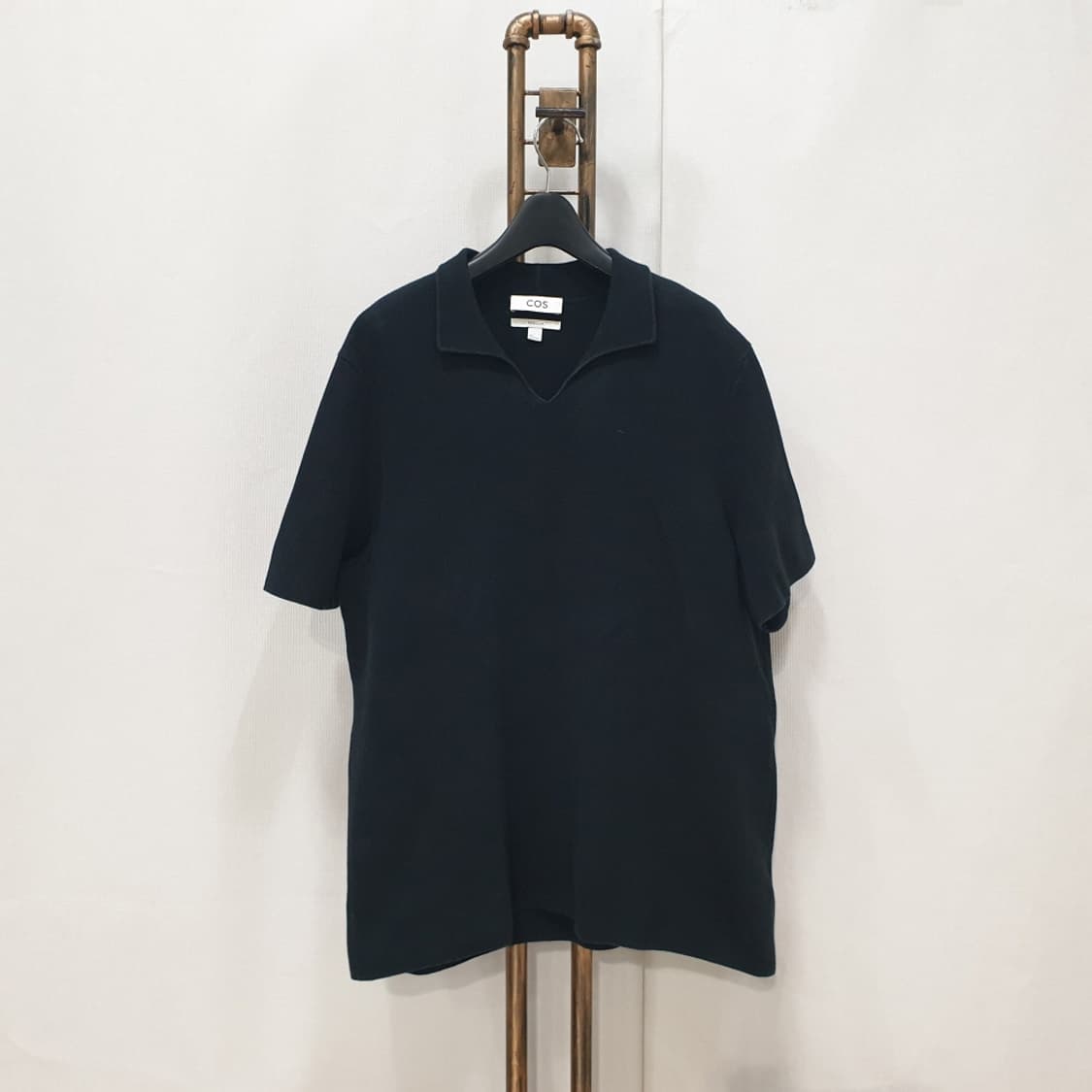 COS 코스 남자 레귤러핏 니트 폴로 셔츠 L 상품이미지2