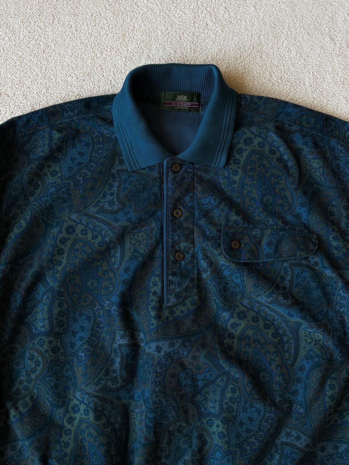 페이즐리 PK 롱슬리브 상품이미지3