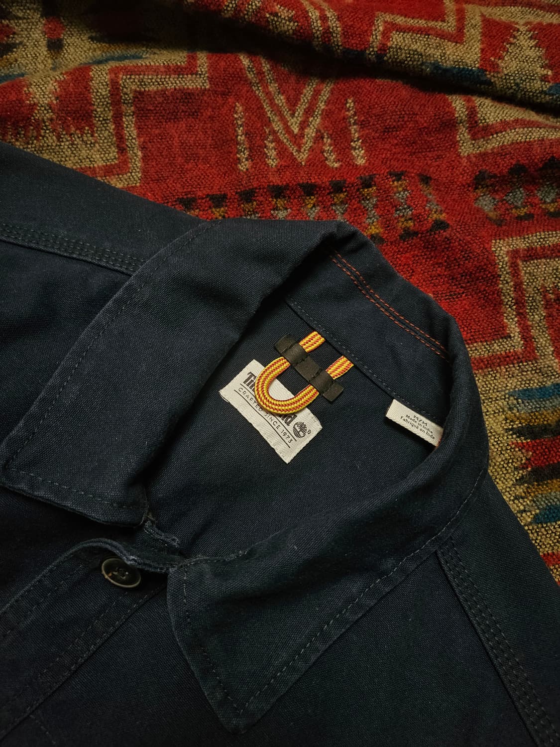 팀버랜드 덕 캔버스 워크웨어 CPO 셔츠 자켓 M 상품이미지3