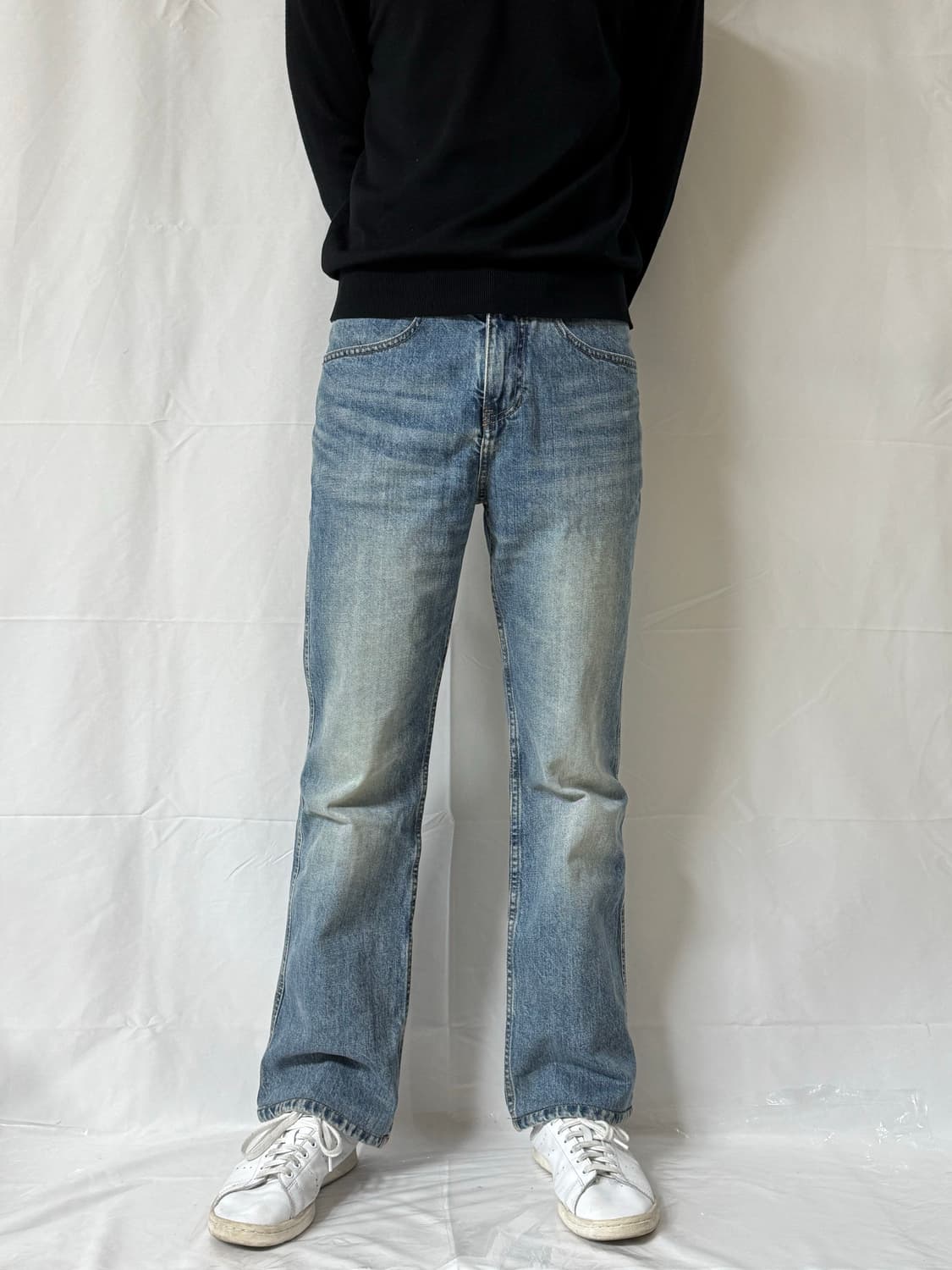 벨리에 플레어 핏 데님 상품이미지1