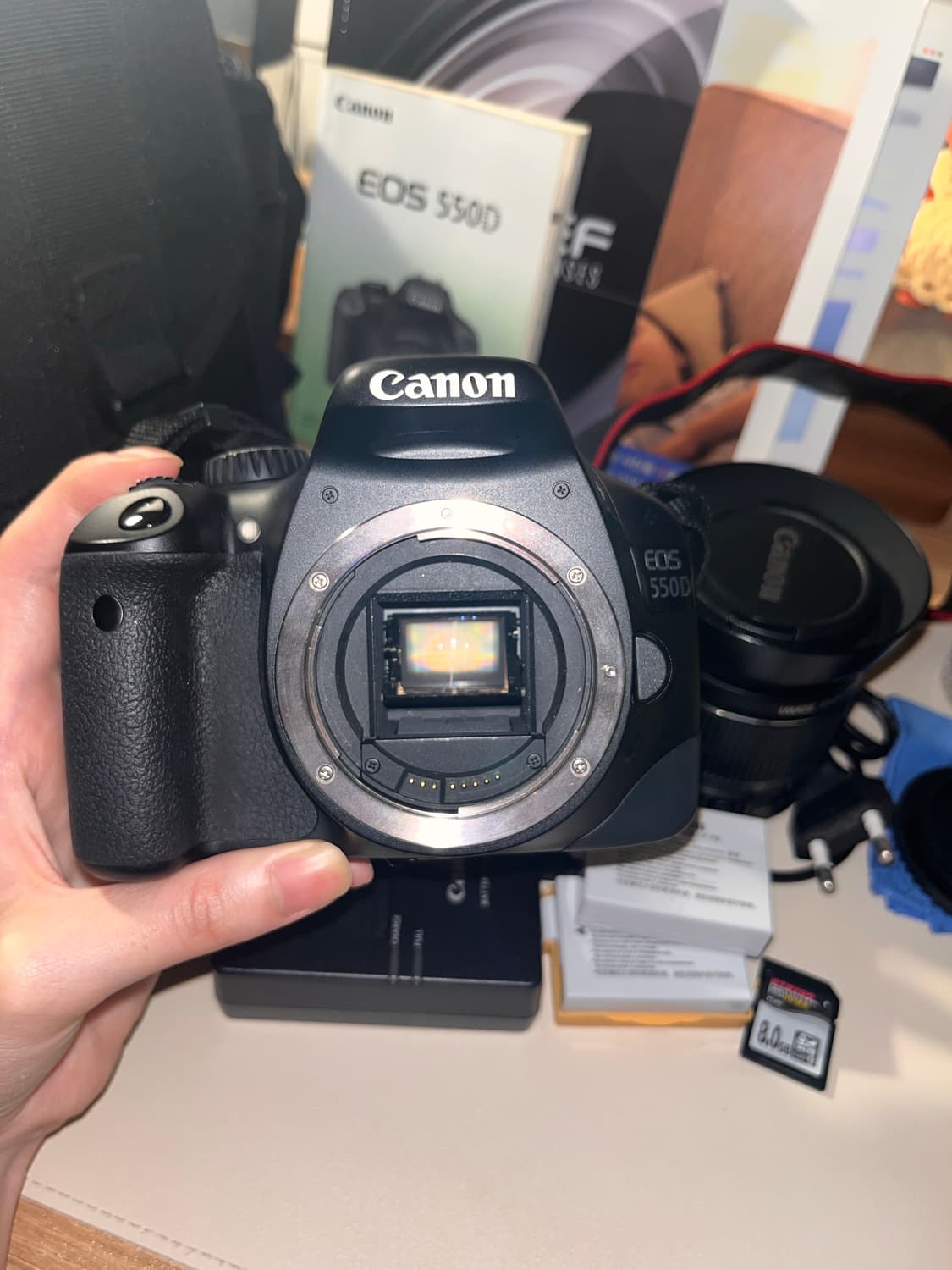 캐논 eos 550d 카메라가방포함 상품이미지3