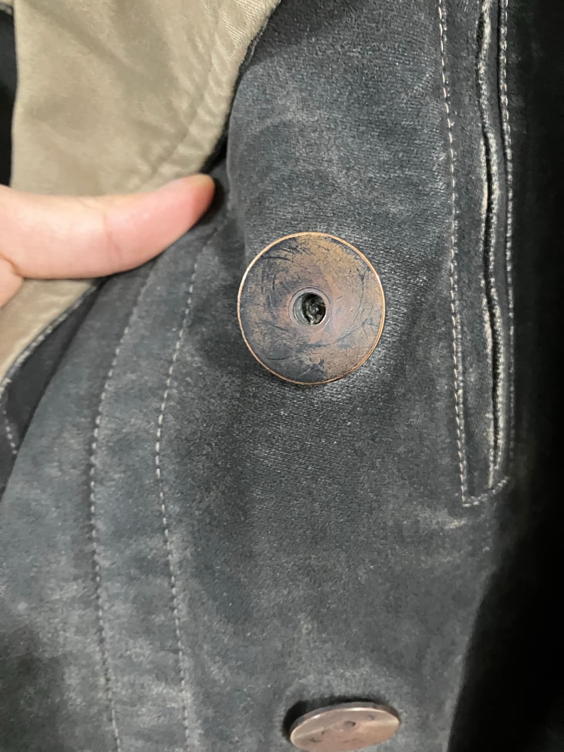 케네스 콜 스웨이드? 자켓 상품이미지2