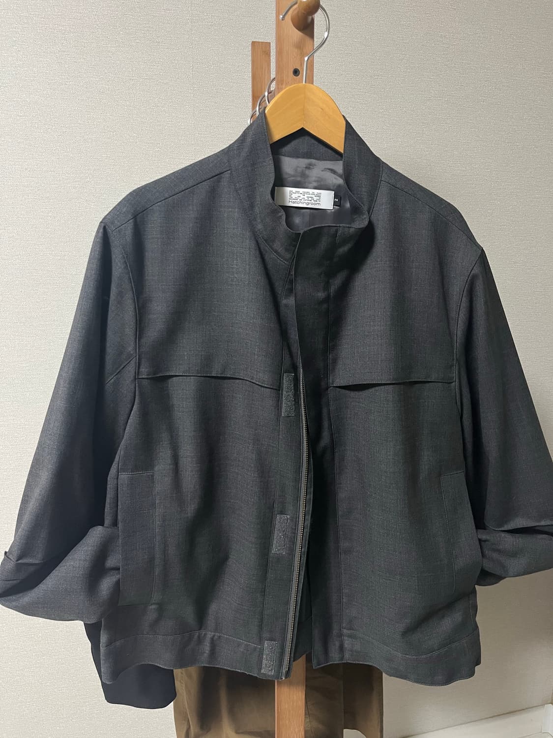 해칭룸 2way 하이넥재킷 상품이미지2