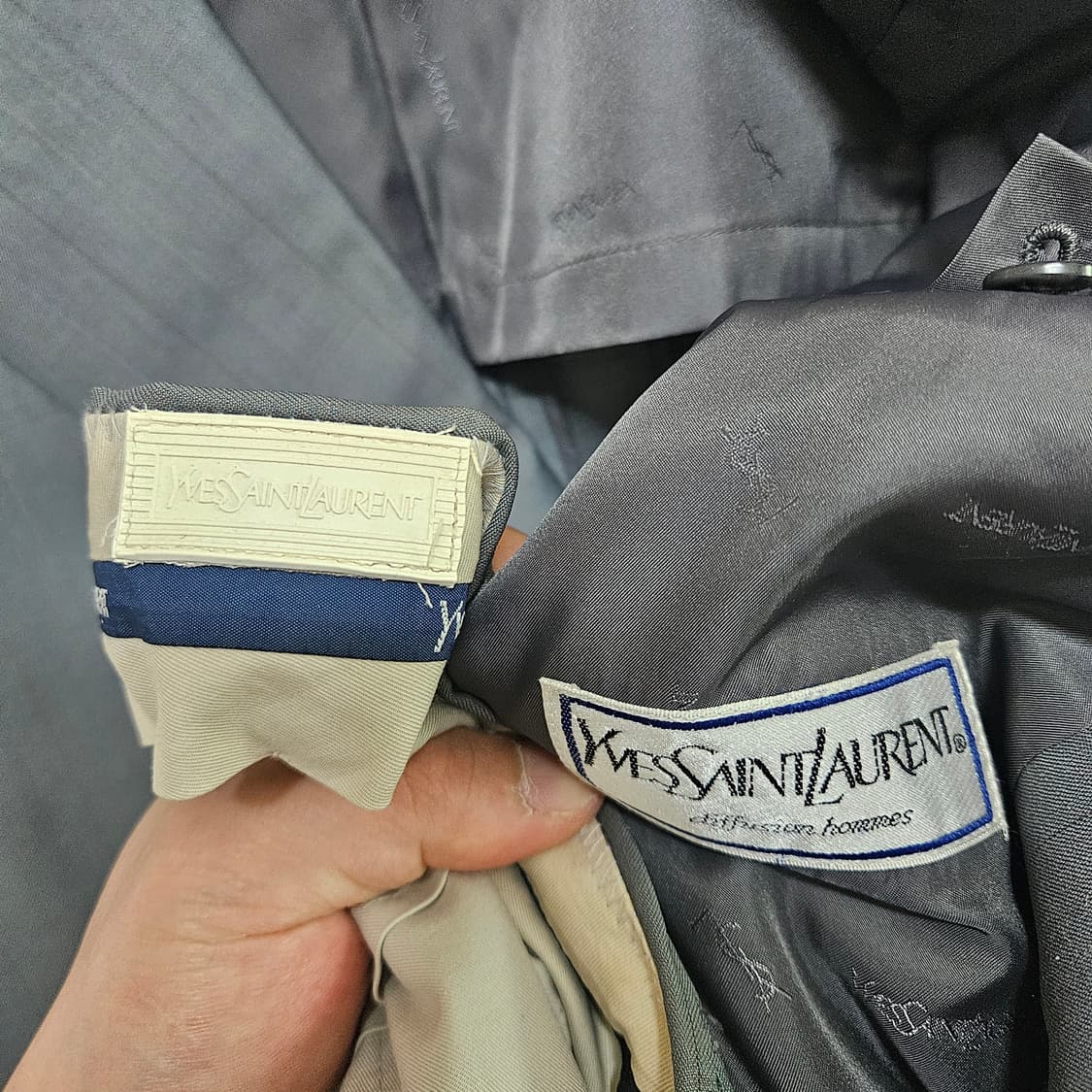 입생로랑 빈티지 정장 셋업 100/33 상품이미지5