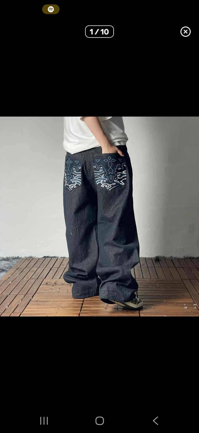 [33]ANTIC JEAN MEOSHE 올드스쿨 데님 상품이미지1