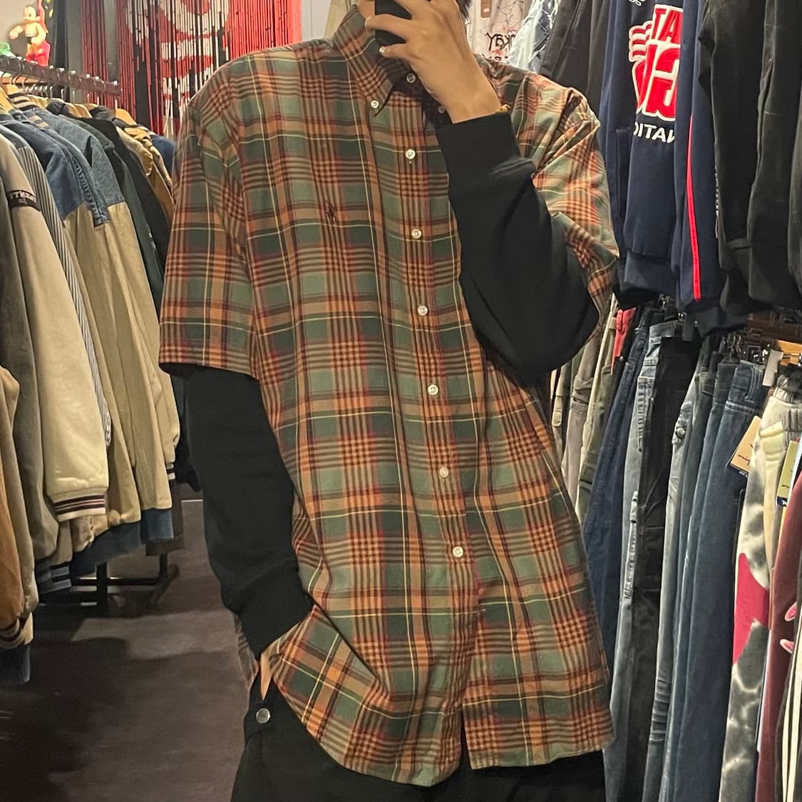 [IM] polo 폴로 체크 반팔셔츠 상품이미지4