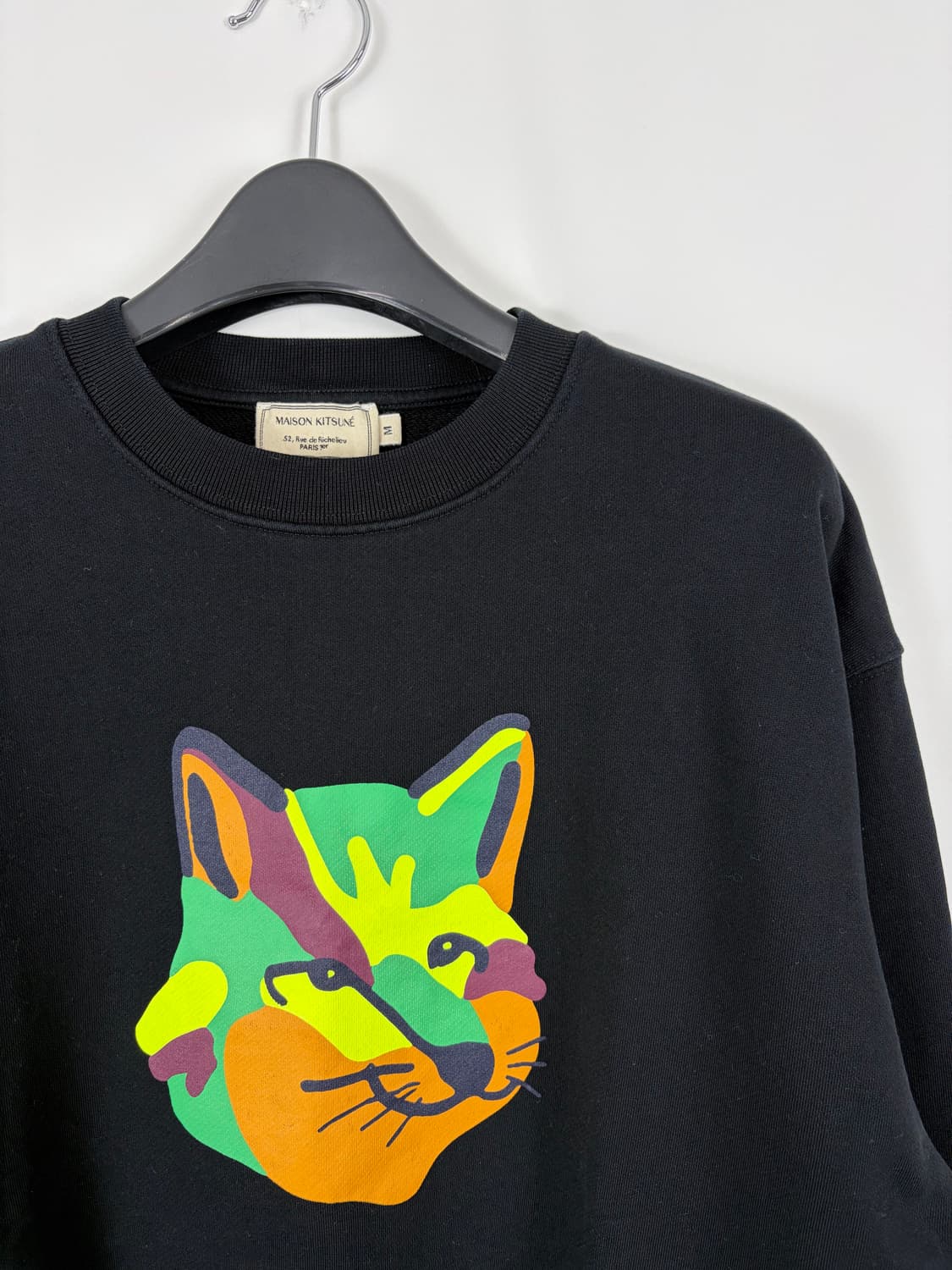 a12) 메종키츠네 빅로고 맨투맨 상품이미지2