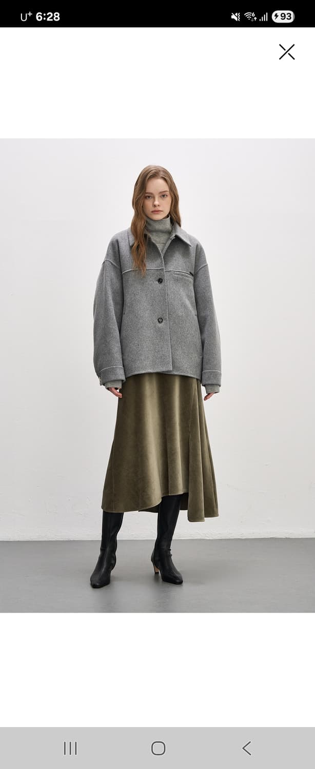 시스템 캐시미어코트 상품이미지1