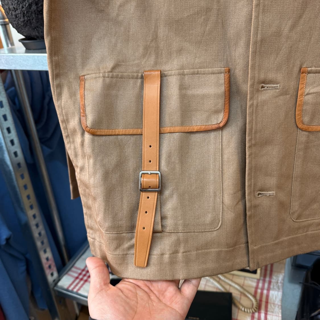 FIND-OUT READY TO WEAR 포켓 디테일 자켓 상품이미지3