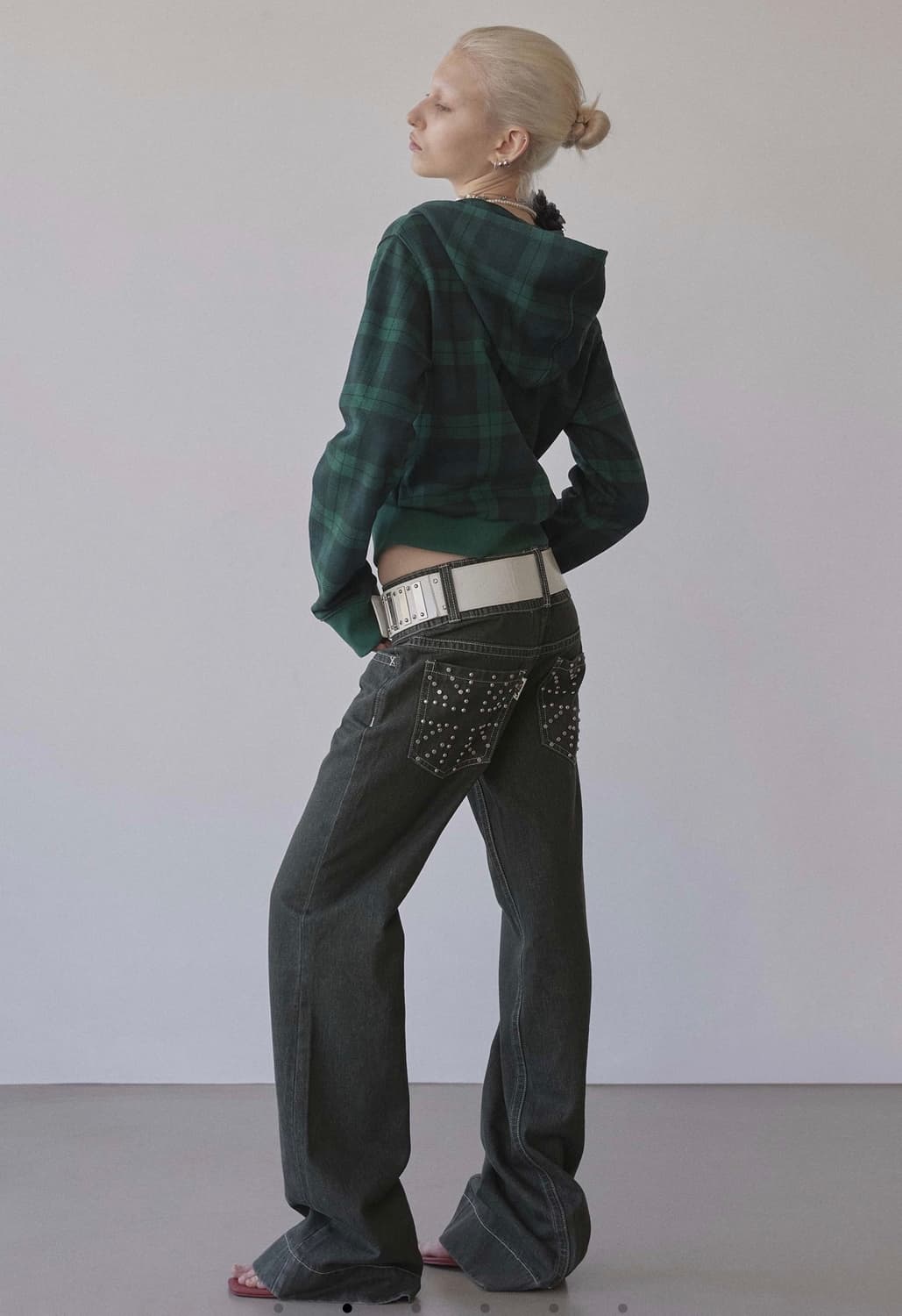 스컬프터 데님 인디고 그레이  상품이미지1