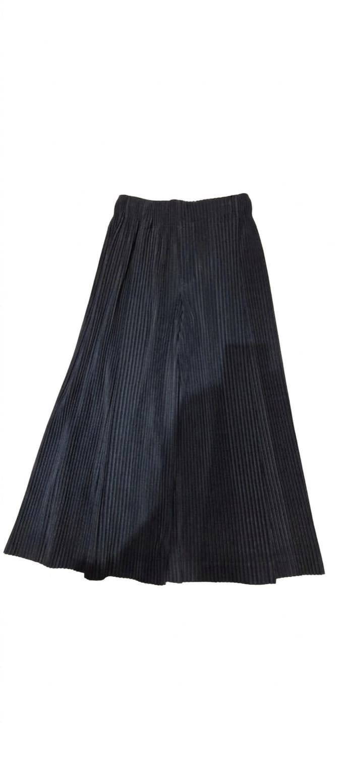 옴므플리세 23년 10월 하카마 블랙 1 매장판 상품이미지6