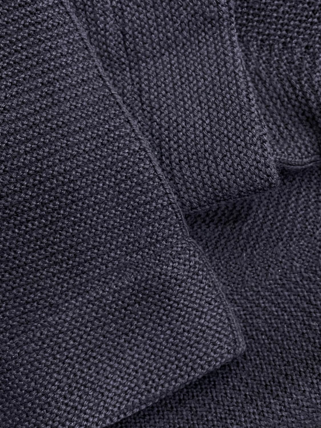 아르마니/딥퍼플 반집업니트티(S) 상품이미지5