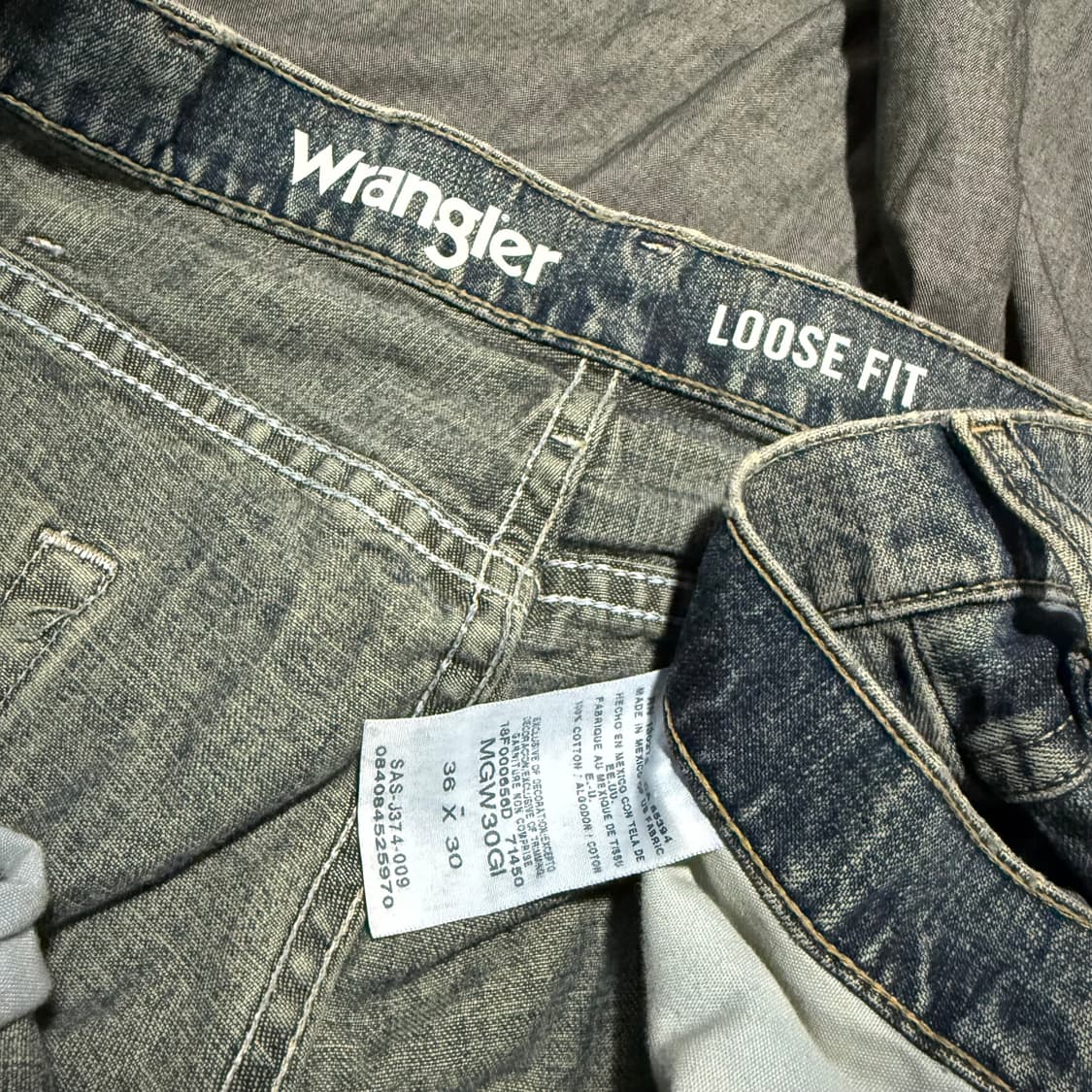 Loose Fit Denim Pants 상품이미지9