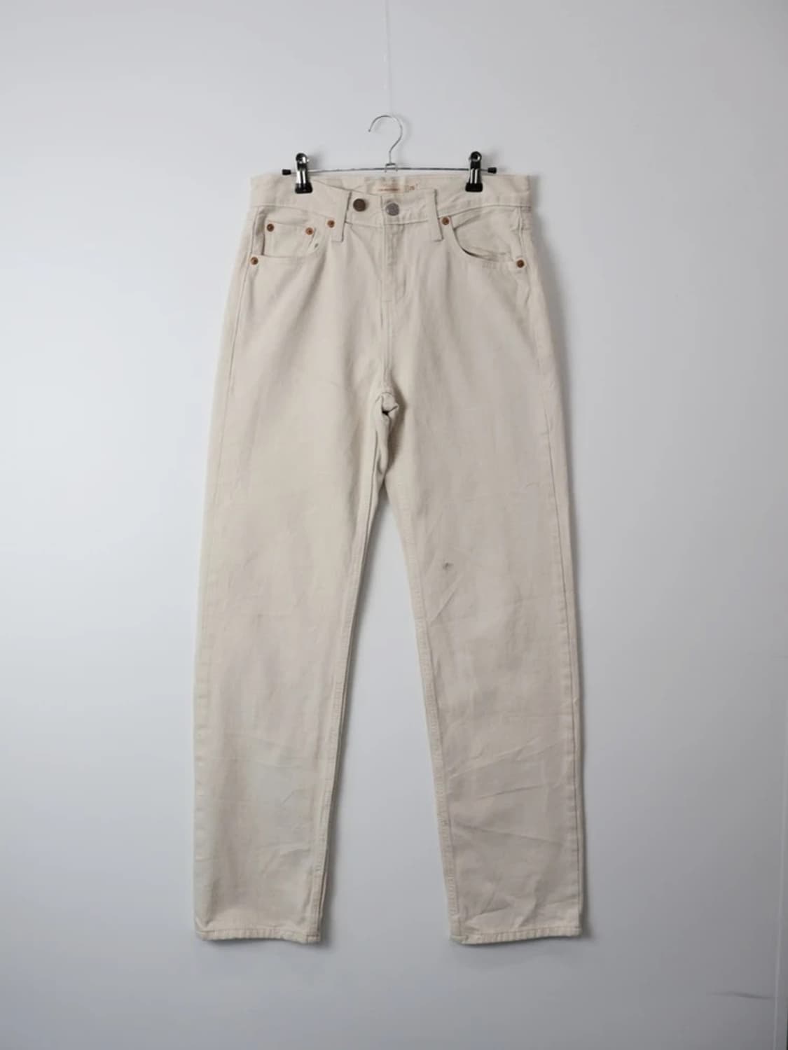 Levi's Ivory Cotton Pants 상품이미지4