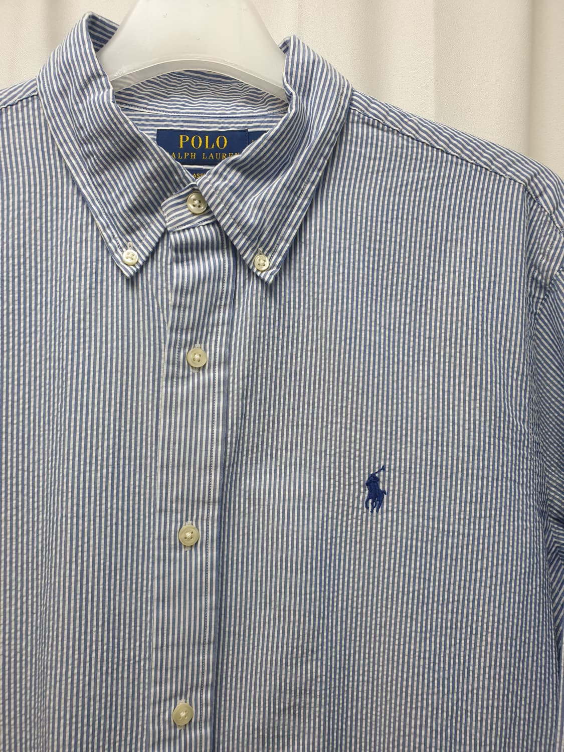 폴로 랄프로렌 스트라이프 셔츠 L 상품이미지3
