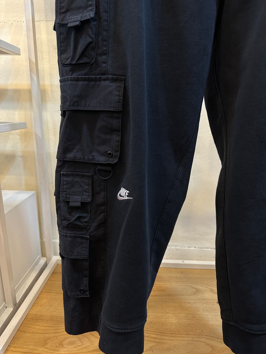 나이키 피스마이너스원 콜라보 와이드 팬츠 블랙 L 상품이미지3