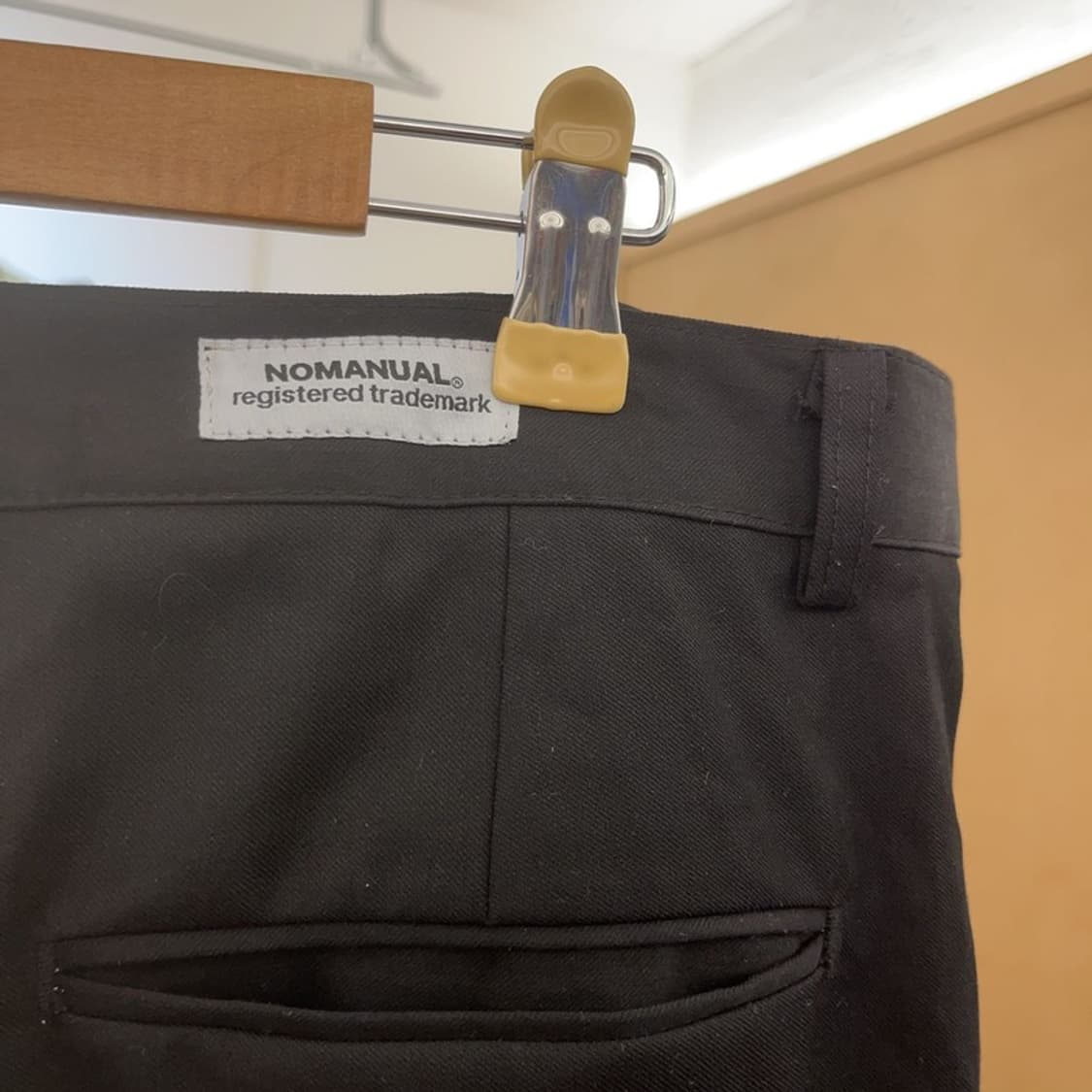 노매뉴얼 핀턱 캐주얼 코튼팬츠 면바지 L C06404 상품이미지5