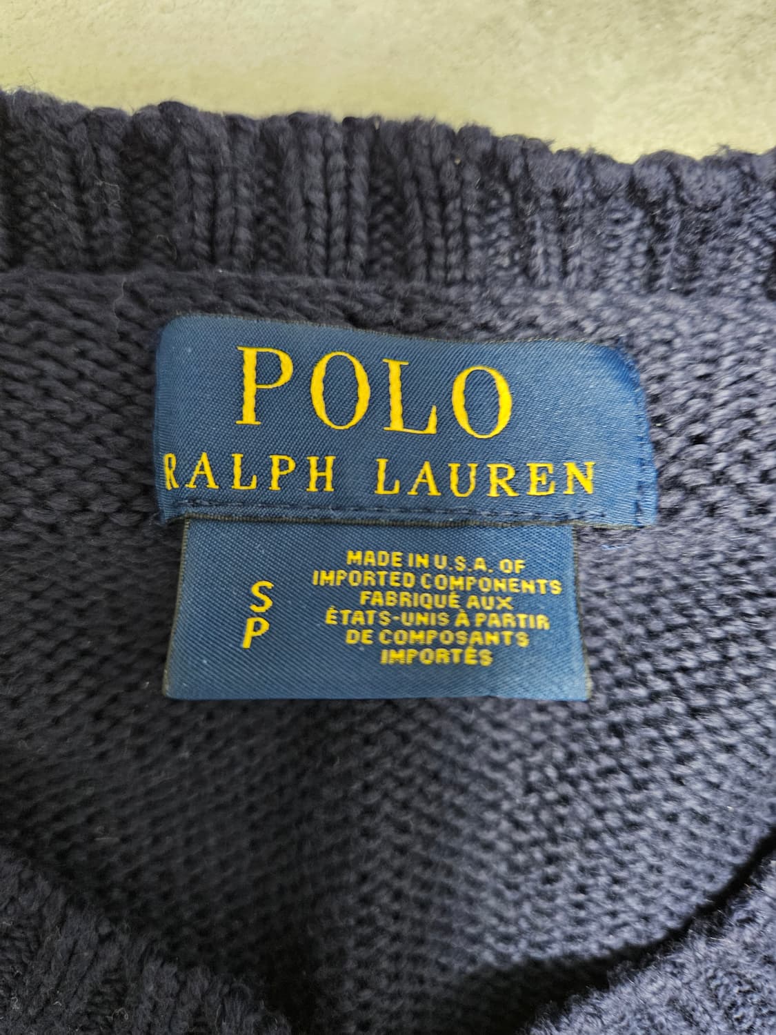 폴로 성조기니트 usa판 상품이미지3