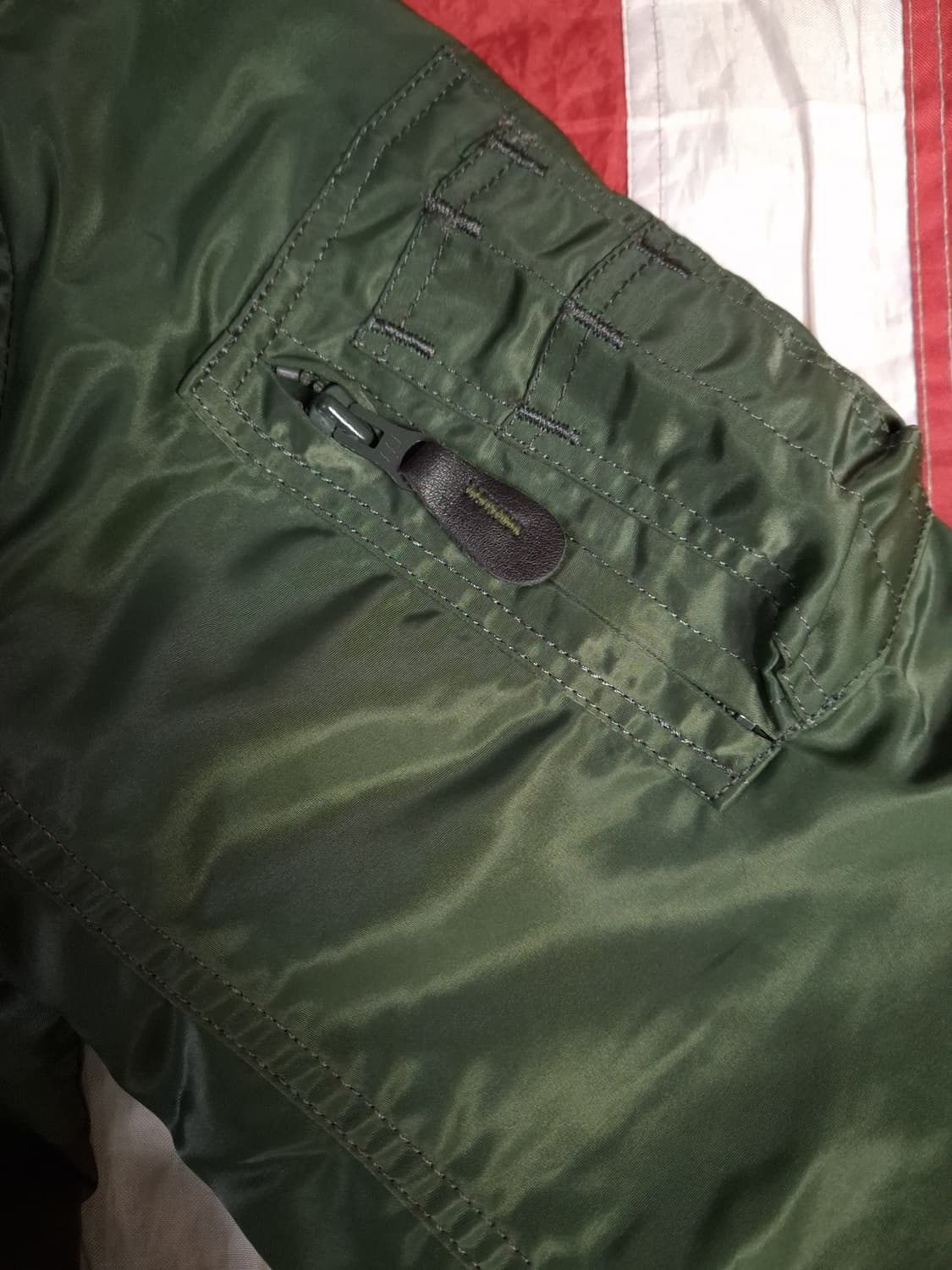 새제품 오리지날 서울의봄 80's 국군용 MA-1 항공점퍼 상품이미지5