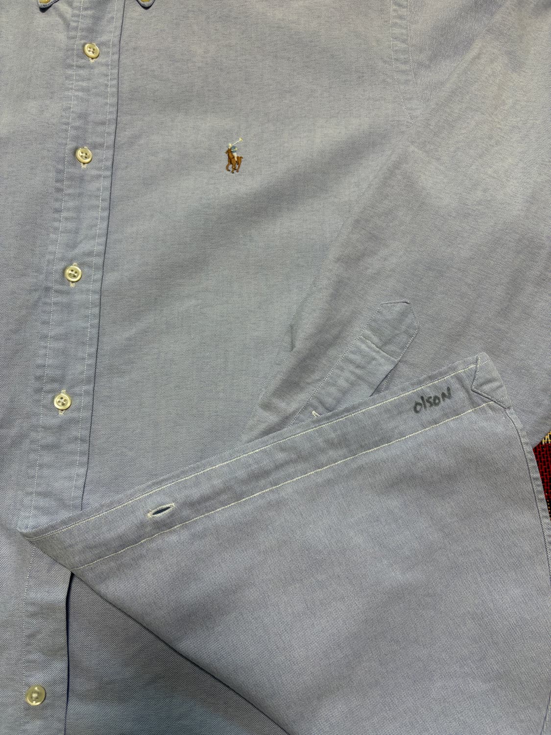 105-110) 폴로 랄프로렌 옥스포드 셔츠 하늘색 상품이미지7