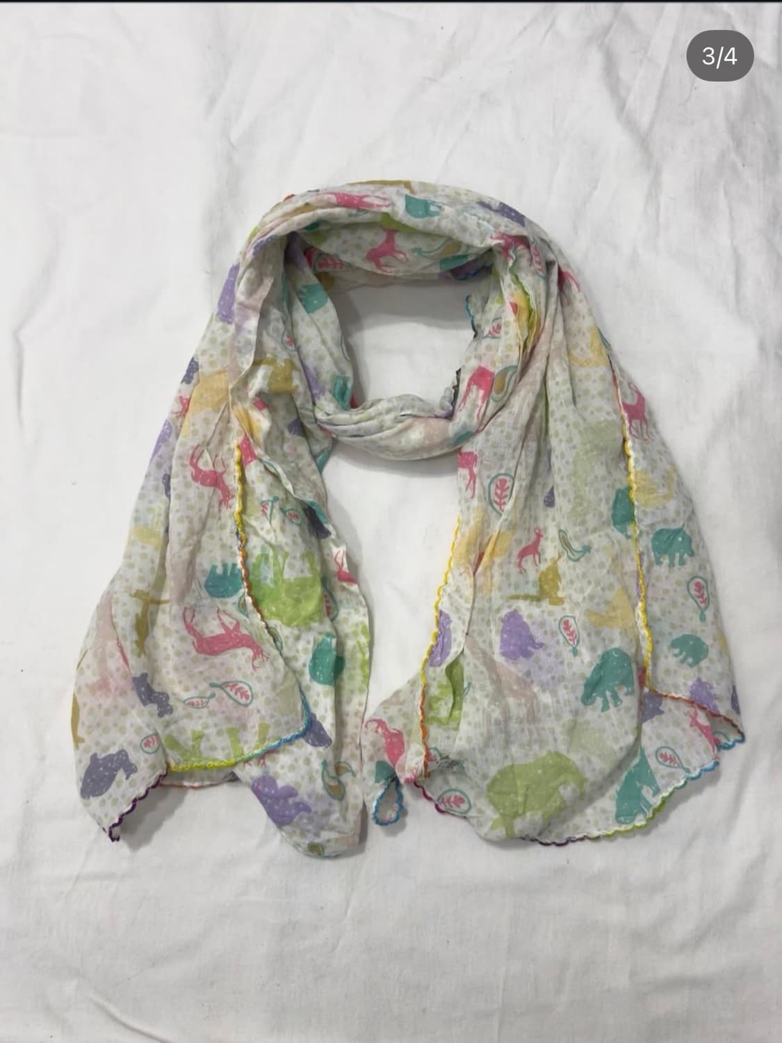 animal scarf 상품이미지1