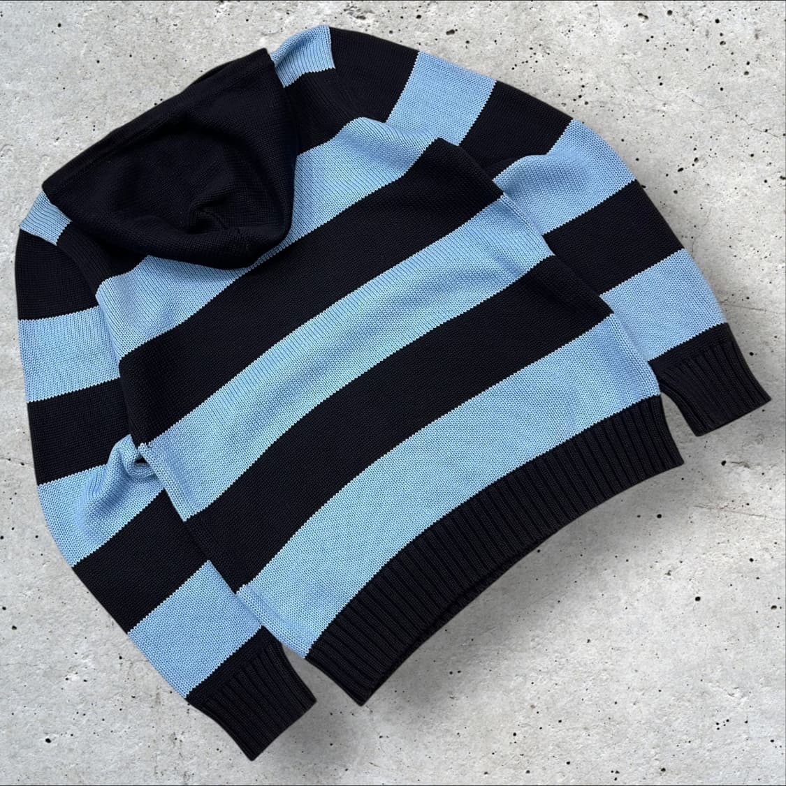 [XL] 폴로 랄프로렌 스트라이프 후드 니트 B187 상품이미지2