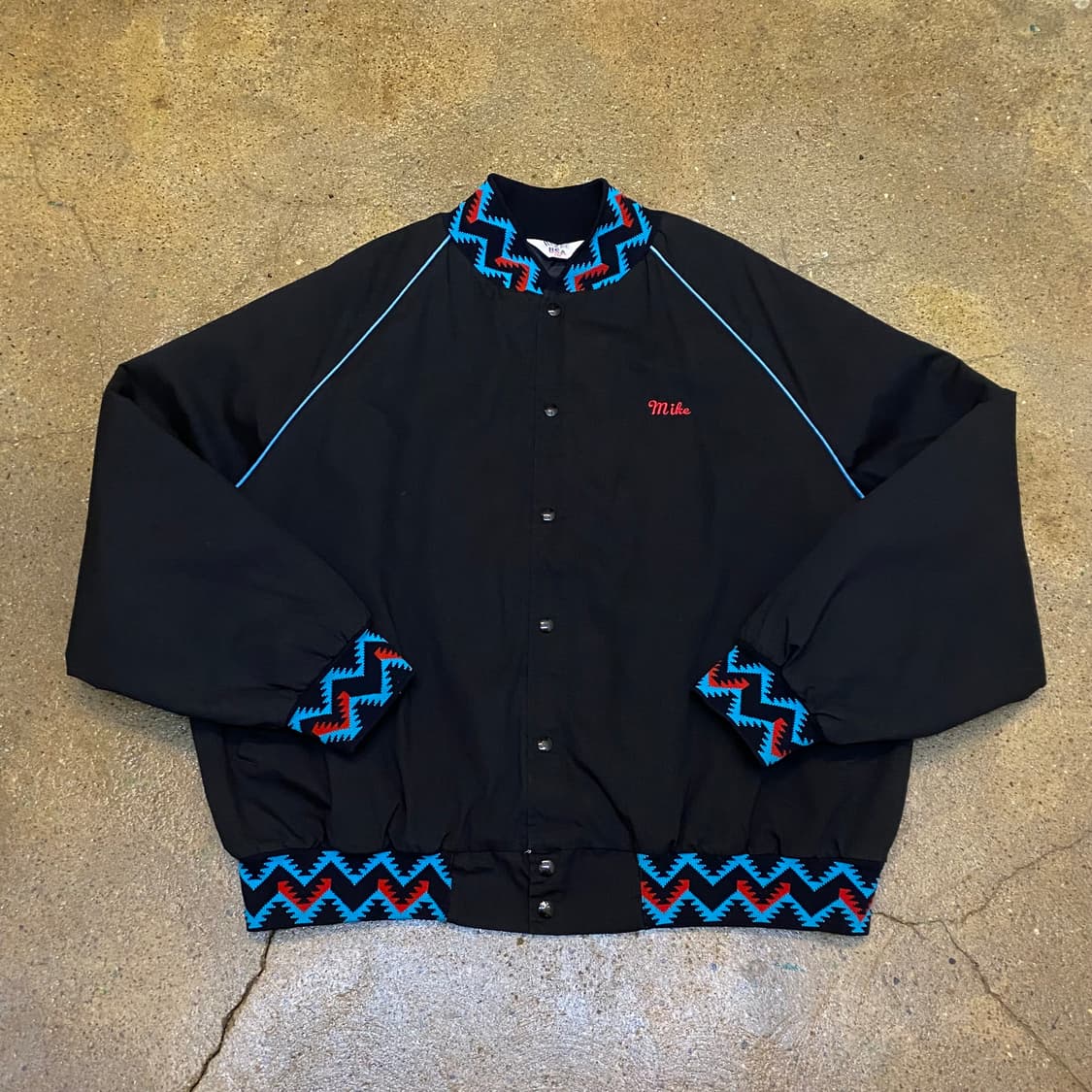 새상품급 90s Made in USA 빈티지 패딩점퍼 블루종 항공점퍼 상품이미지4