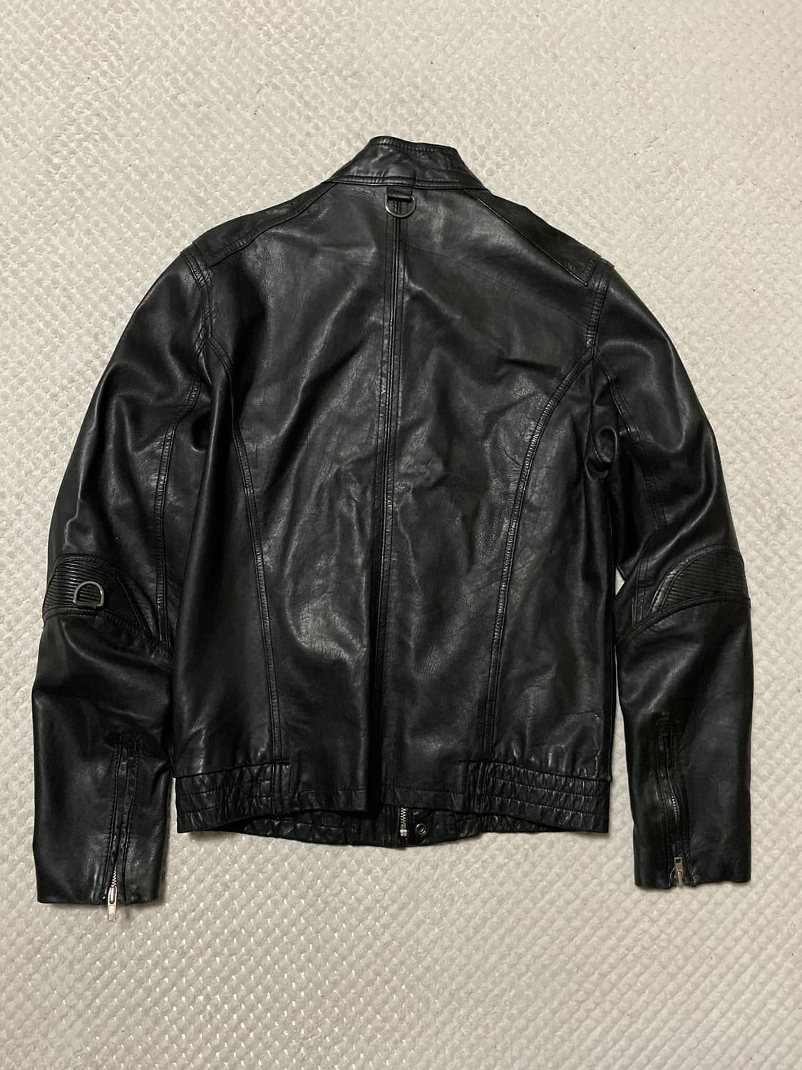 [48] 광희시장 웨스턴 무드 램스킨 양가죽 레더 자켓 상품이미지2