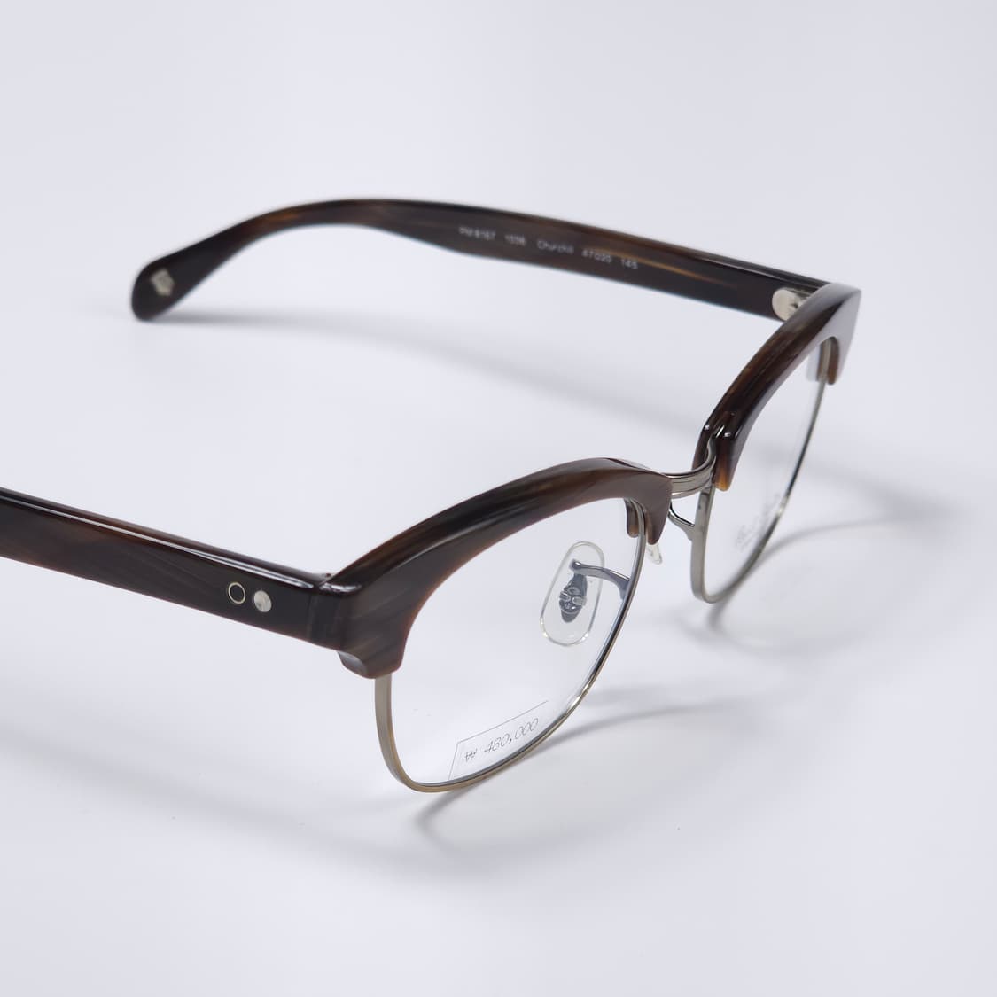 (새상품)폴스미스 처칠 이태리 핸드메이드 하금테 안경 상품이미지1