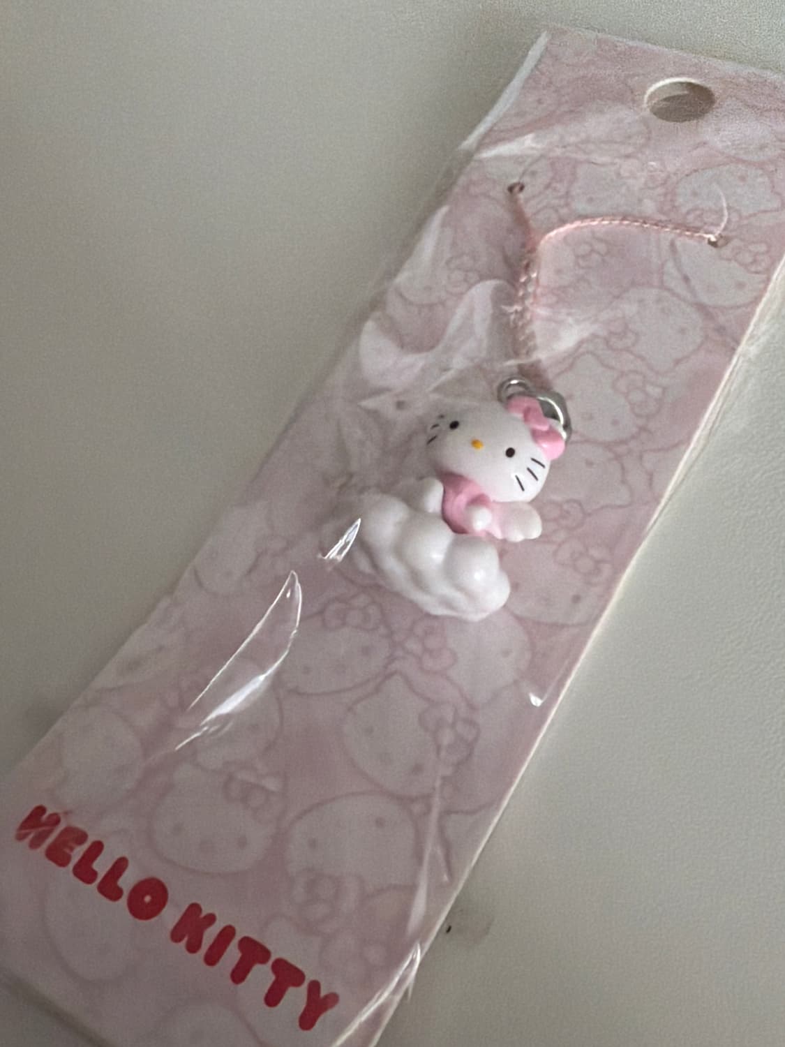 헬로키티 50주년 스트랩 키링/구름키티 상품이미지2