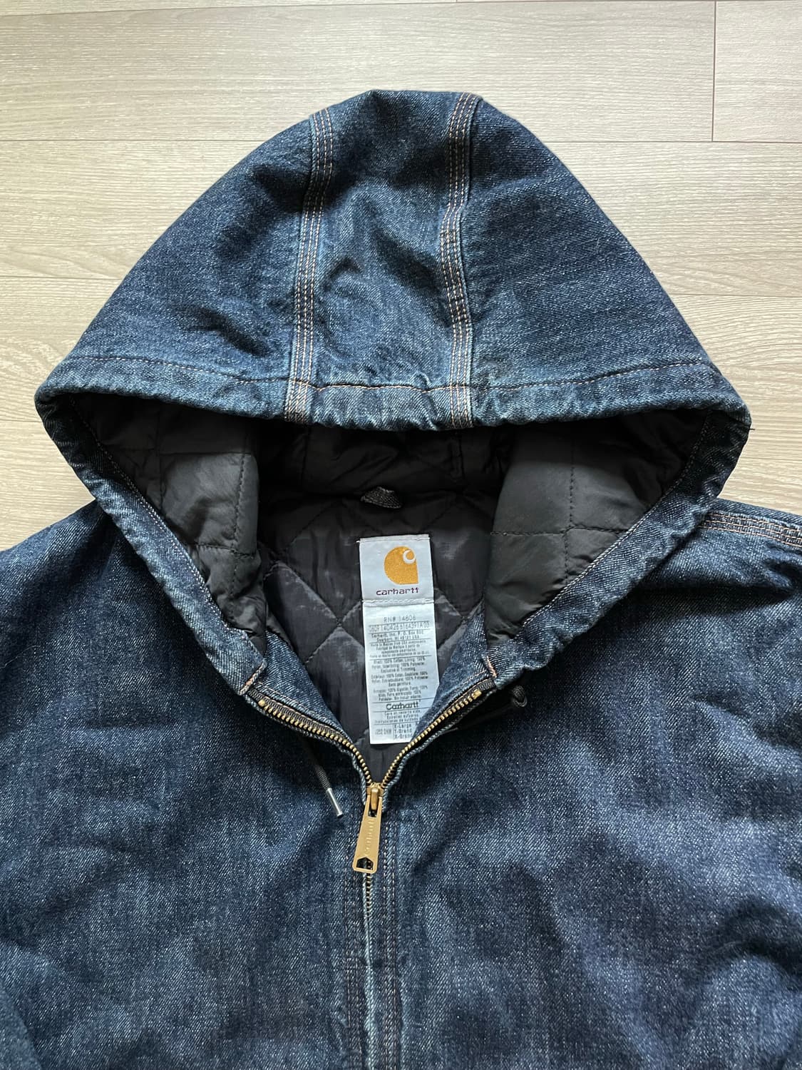 칼하트 데님 액티브 자켓 빈티지 carhartt 상품이미지3