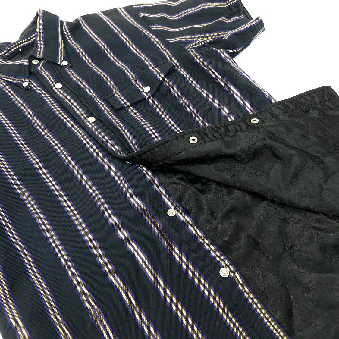 Engineered garments striped shirt jacket 상품이미지4