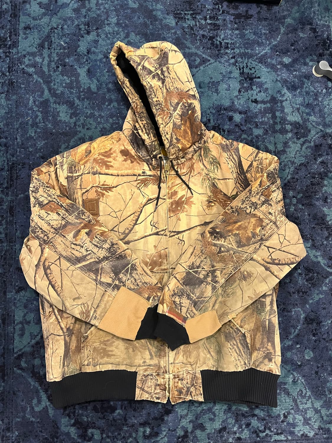 빈티지 칼하트 액티브 자켓 리얼트리 XL 상품이미지1