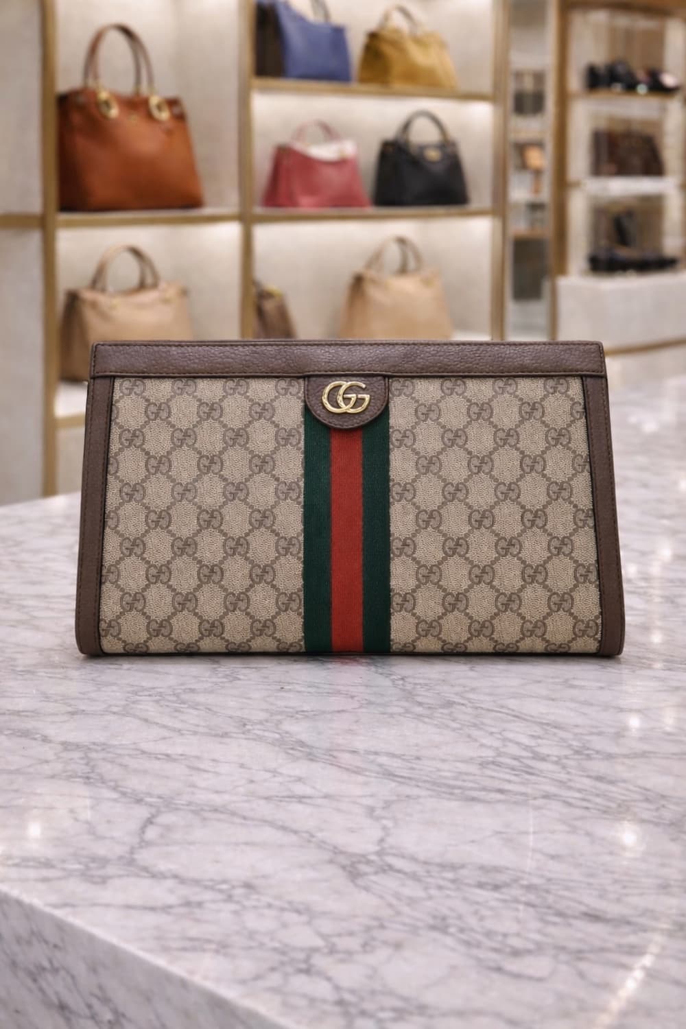 [S급] 구찌 오피디아 GG 수프림 캔버스 숄더백 미디움 판매합니다!!! 상품이미지1