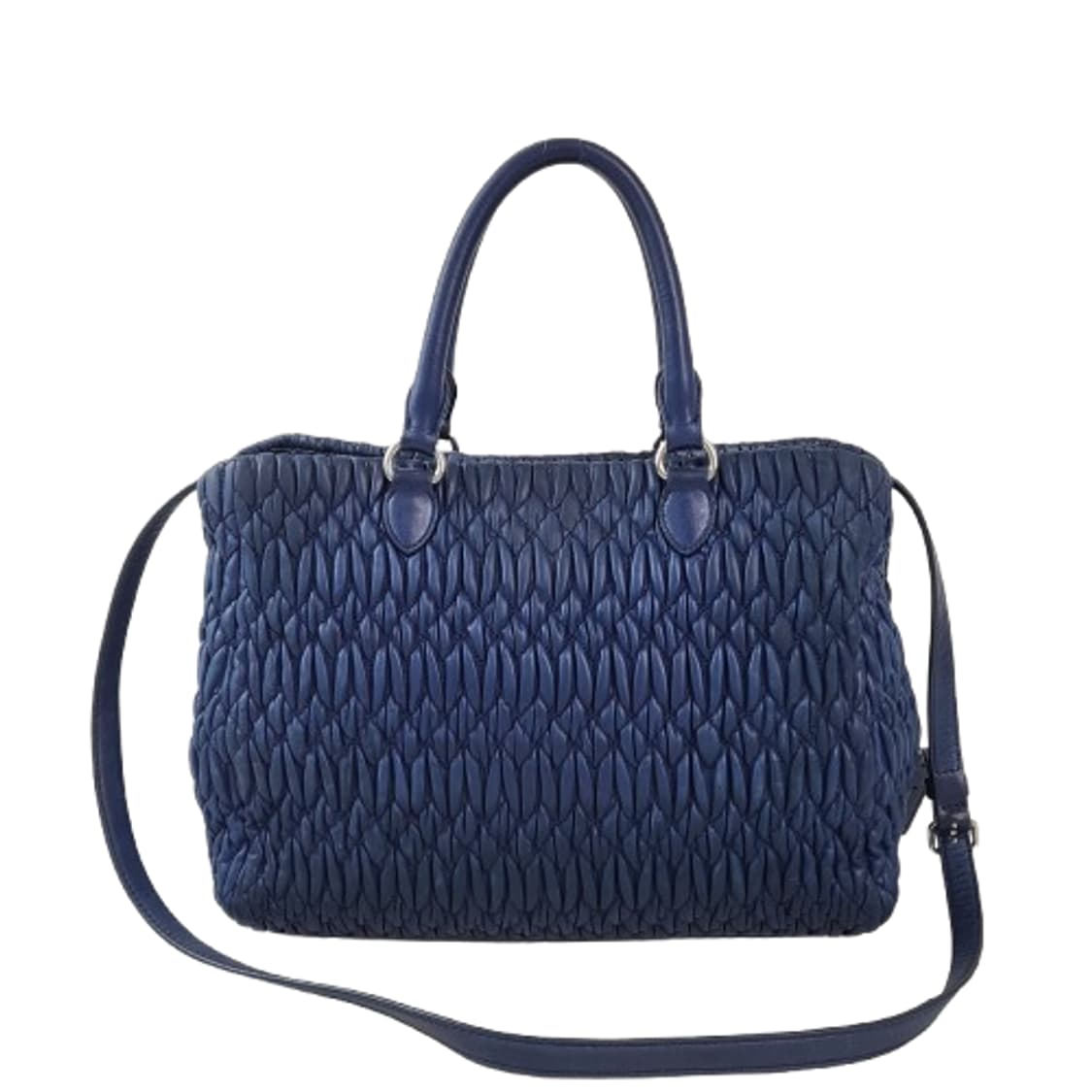 정품 미우미우 마테라쎄 나파가죽 크리스탈백 상품이미지8