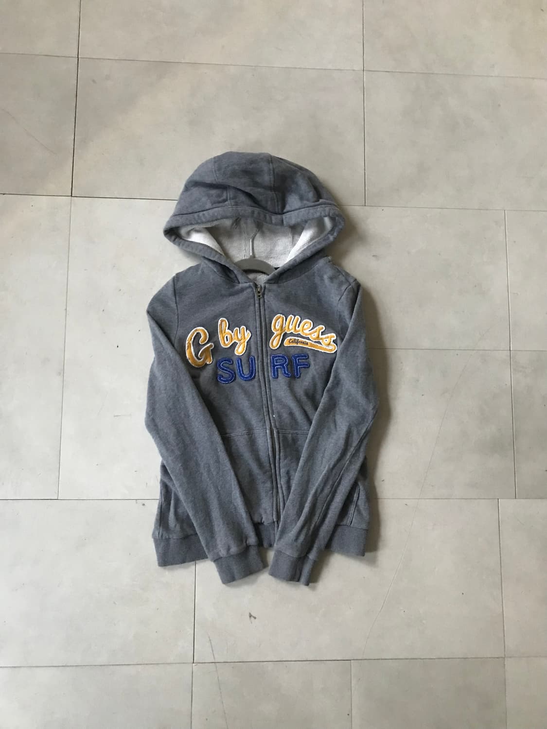 게스 그레이 후드집업 상품이미지6