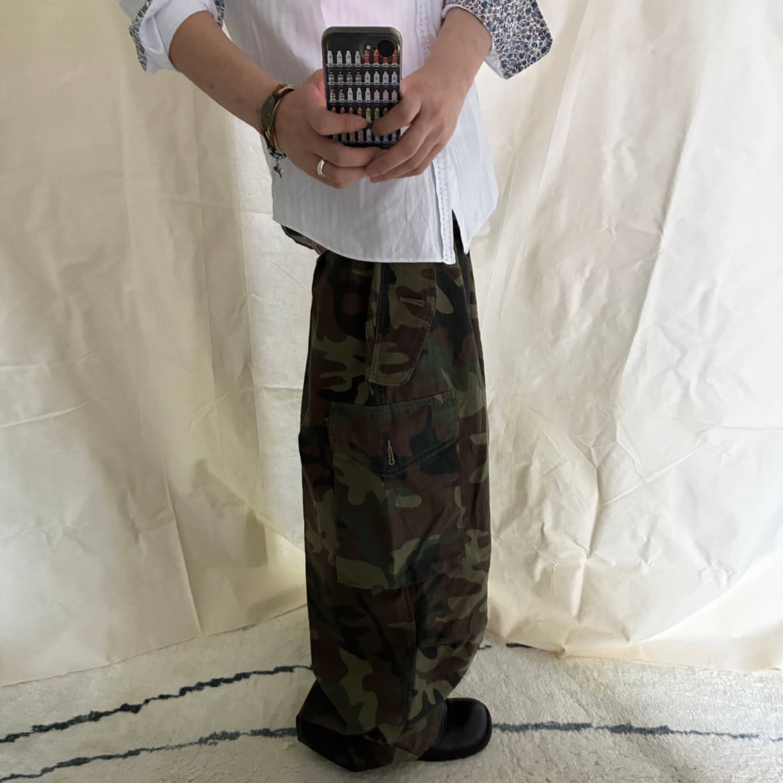 Levi's Woodland Camo Cargo Pants 상품이미지2