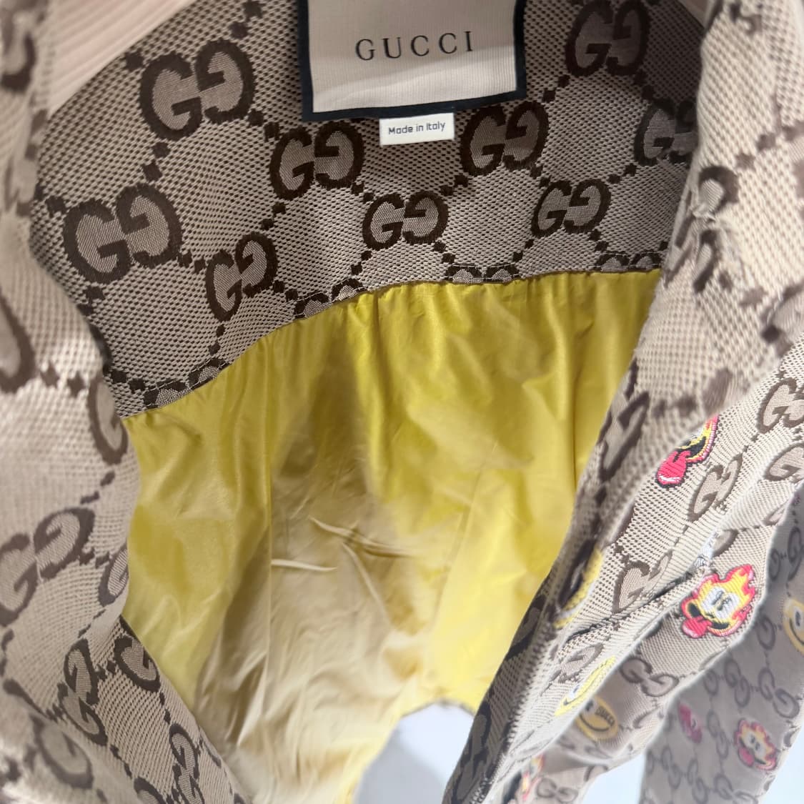 (A+/50) / 구찌 GG 캔버스 자켓 베이지 에보니 상품이미지6