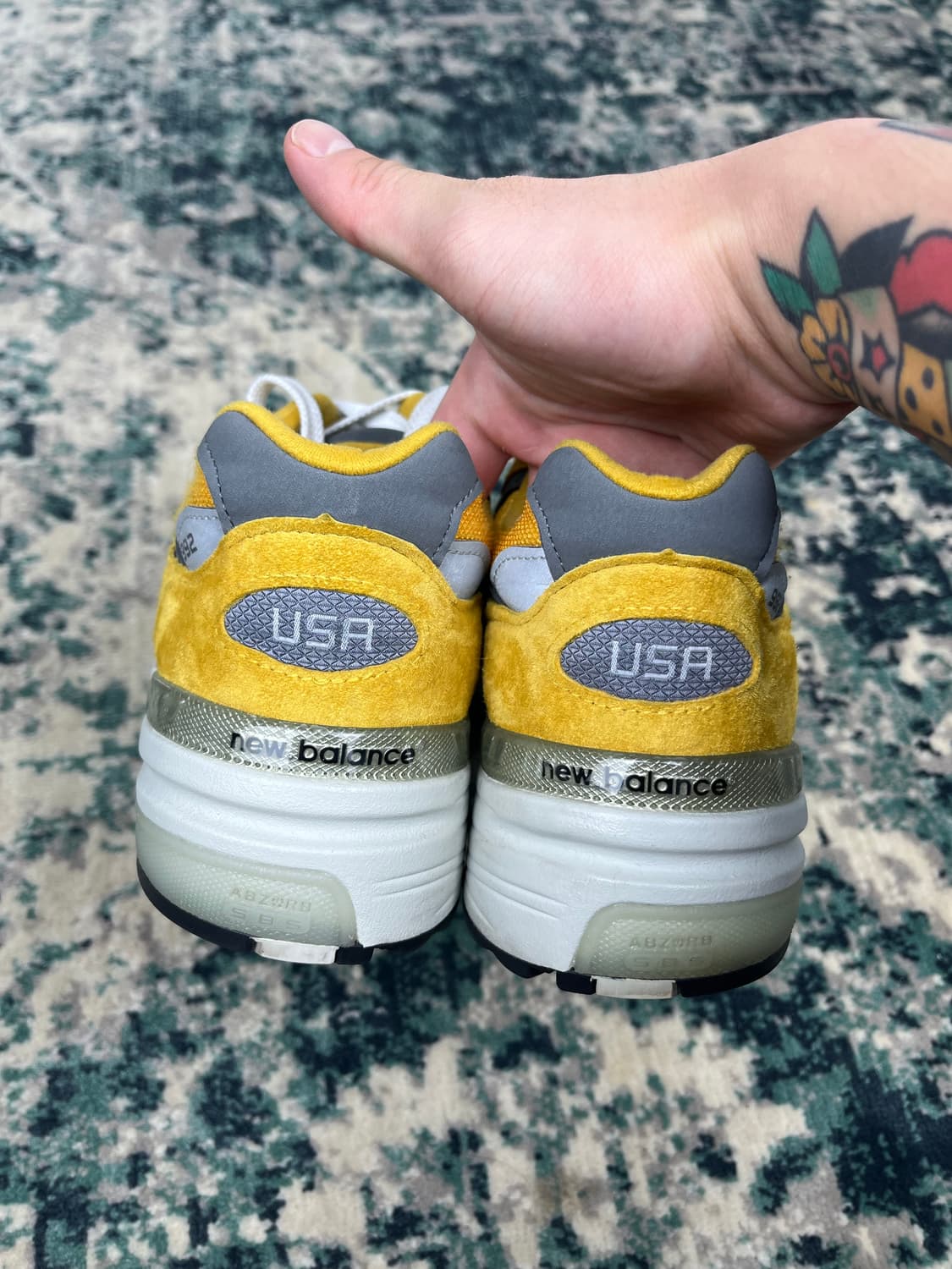 뉴발란스 992 골드크림 255 상품이미지4