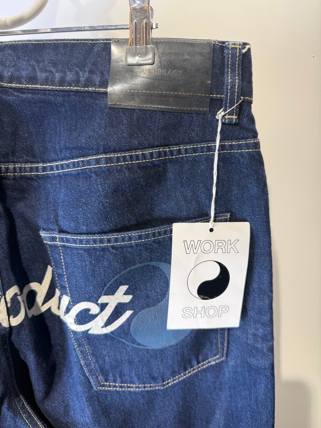 아워레가시 워크샵 와이드핏 데님 50사이즈  상품이미지3