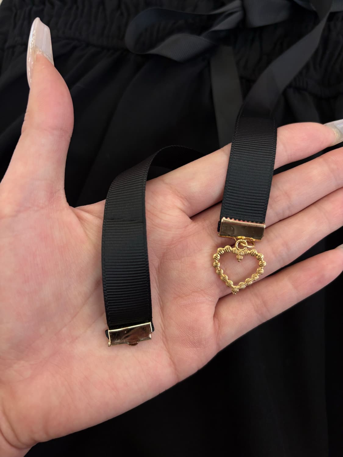 빅리본 하트 원피스 상품이미지7