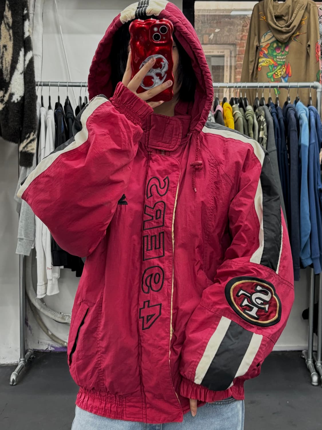 스타터 NHL 49ERS 올드스쿨 점퍼 상품이미지1