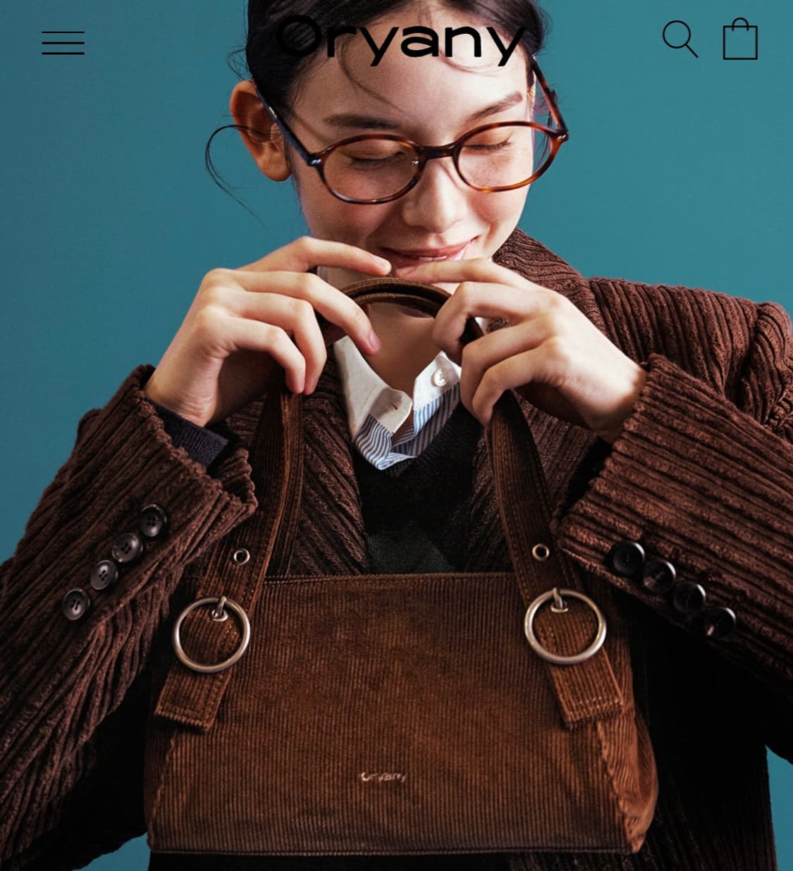 오야니 삐삐 토트백 베이비블루  상품이미지3